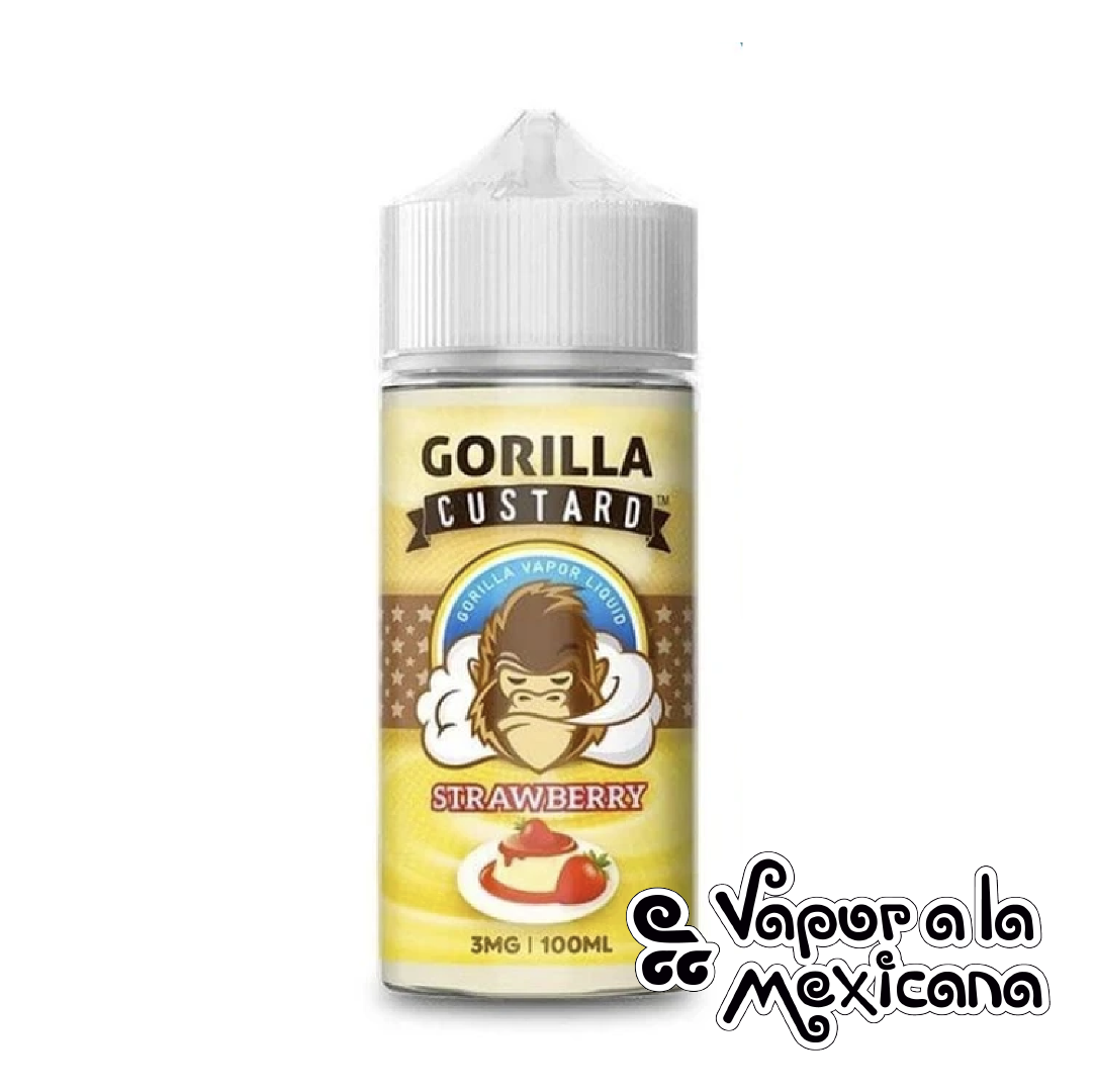 Strawberry 100ml | Gorilla Custard