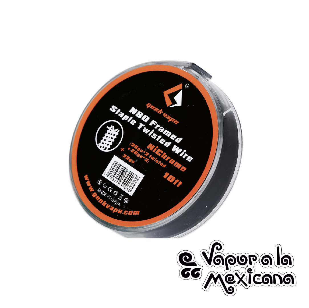N80 Framed Staple Twisted Wire 10ft | GeekVape