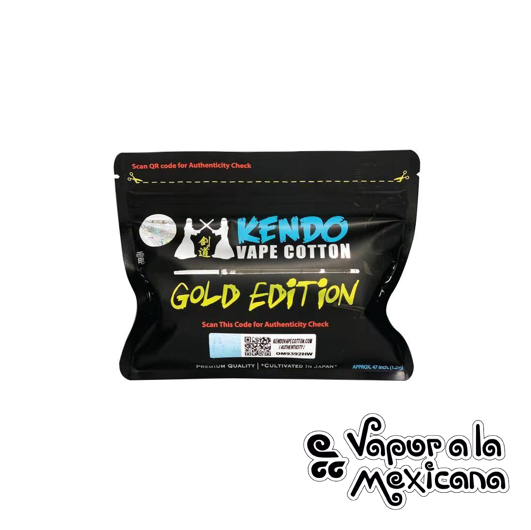 Kendo Vape Cotton Gold Edition | KendoVape