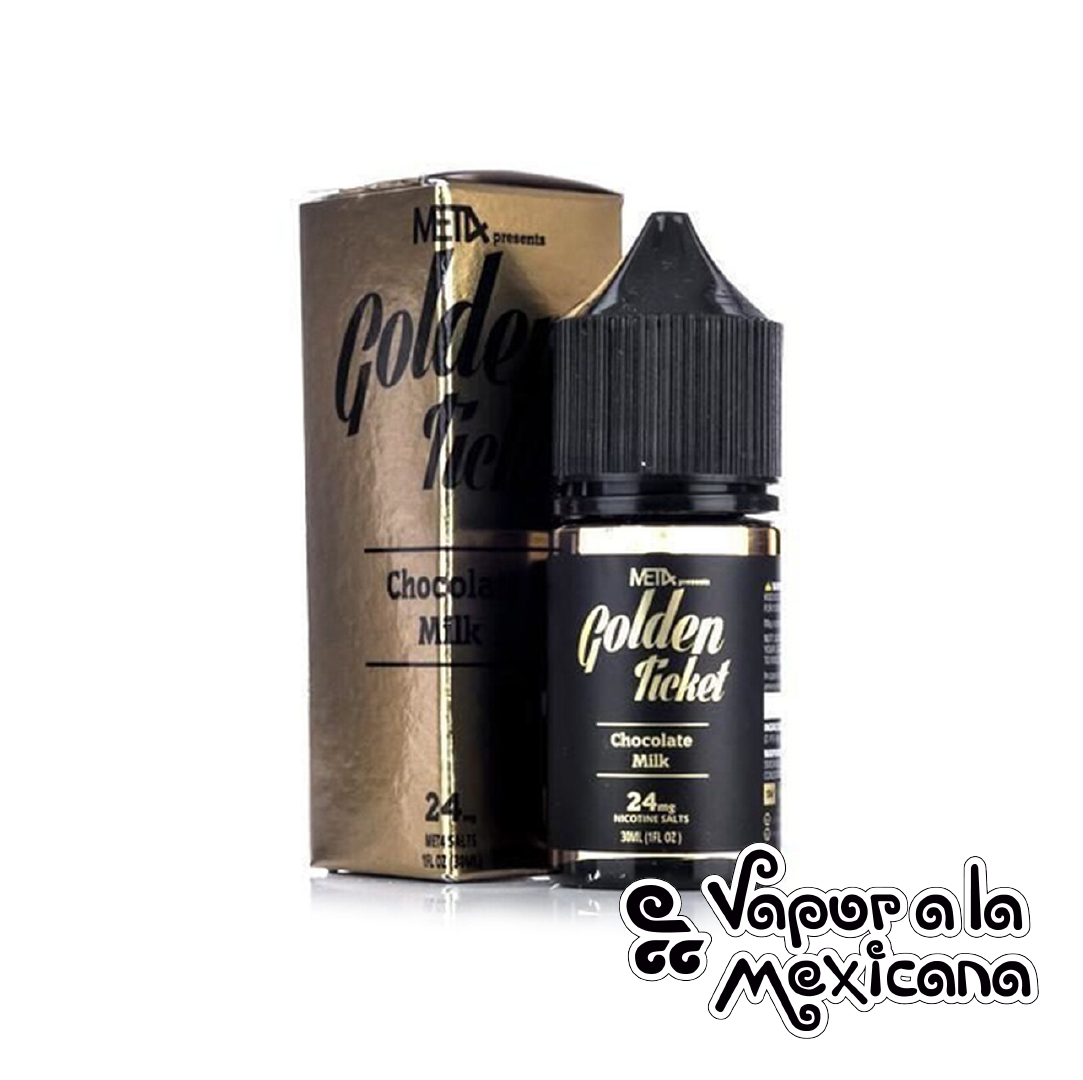Chocolate Milk NicSalts 30ml | Golden Ticket Met4 Vapor