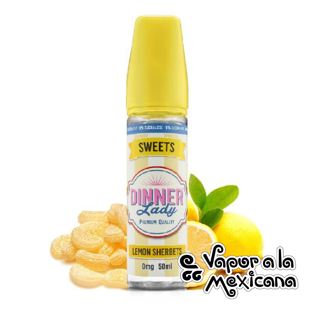 Lemon Sherbets Sweets 60ml | Dinner Lady