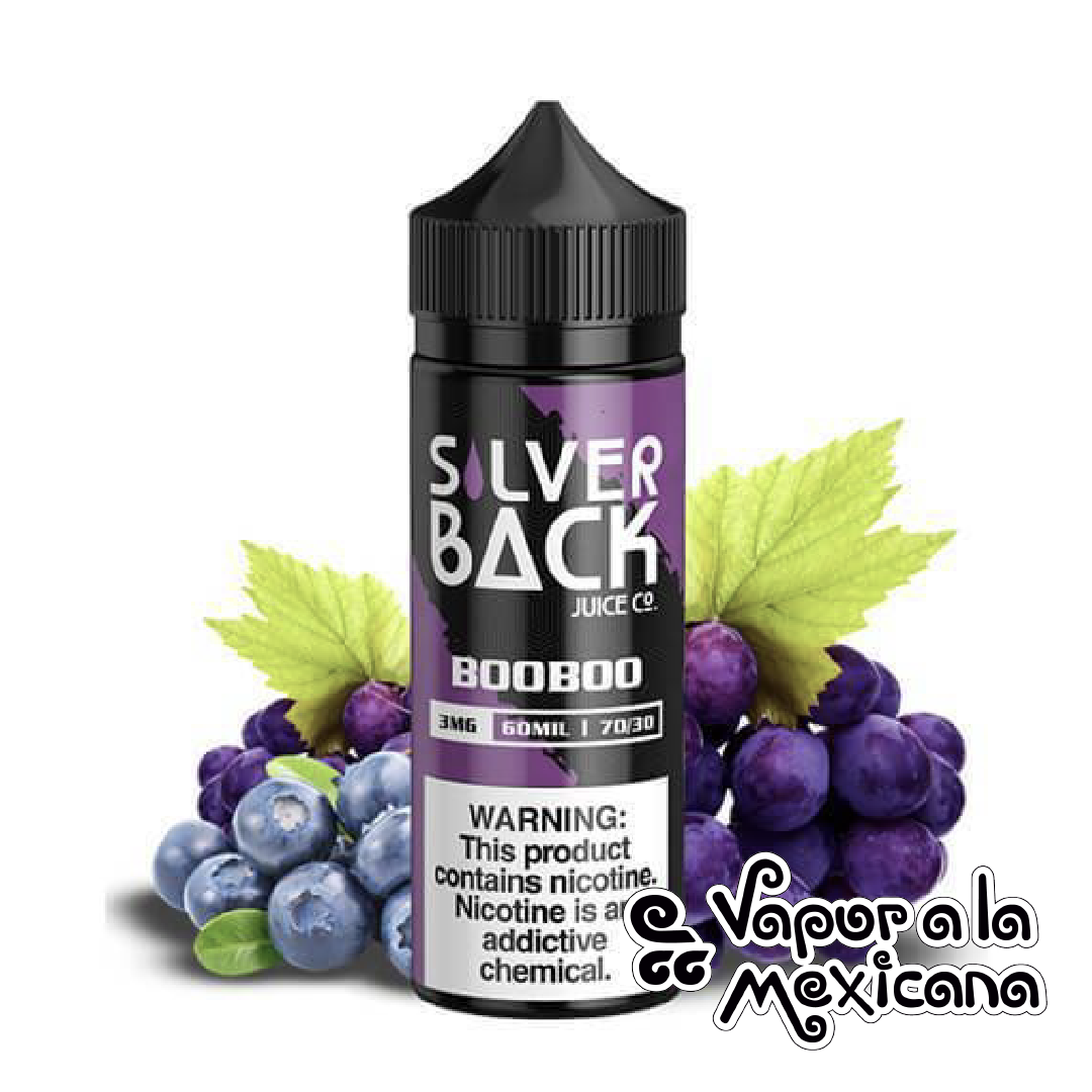 BOOBOO- Grape Blueberry 120ml | SILVERBACK Juice Co