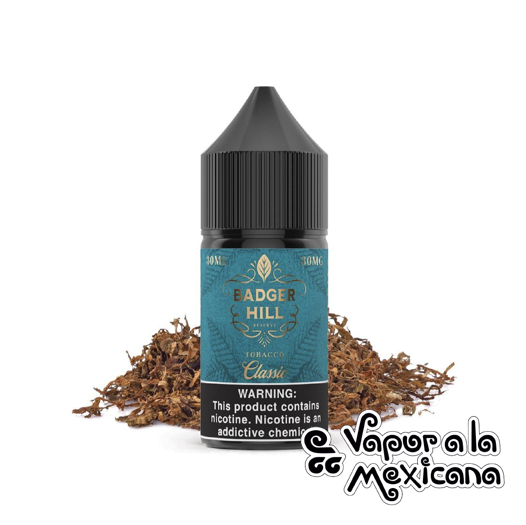 Classic NicSalts 30ml | Badger Hill Reserve