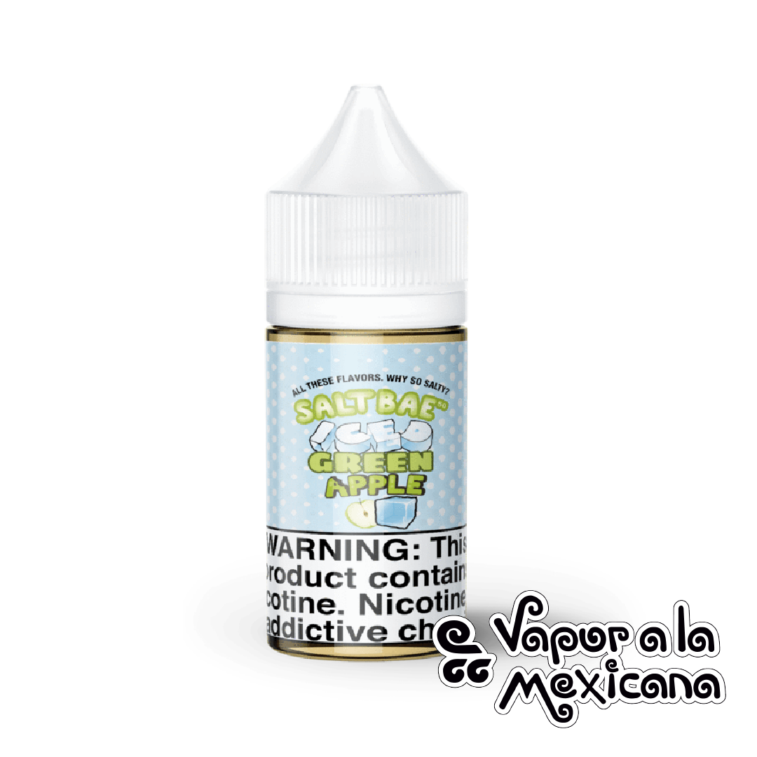 Iced Green Apple NicSalts 30ml | Salt Bae