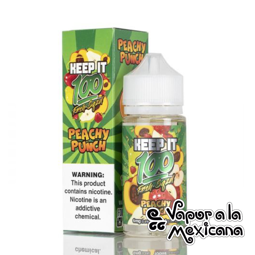 Peachy Punch 100ml | Keep It 100