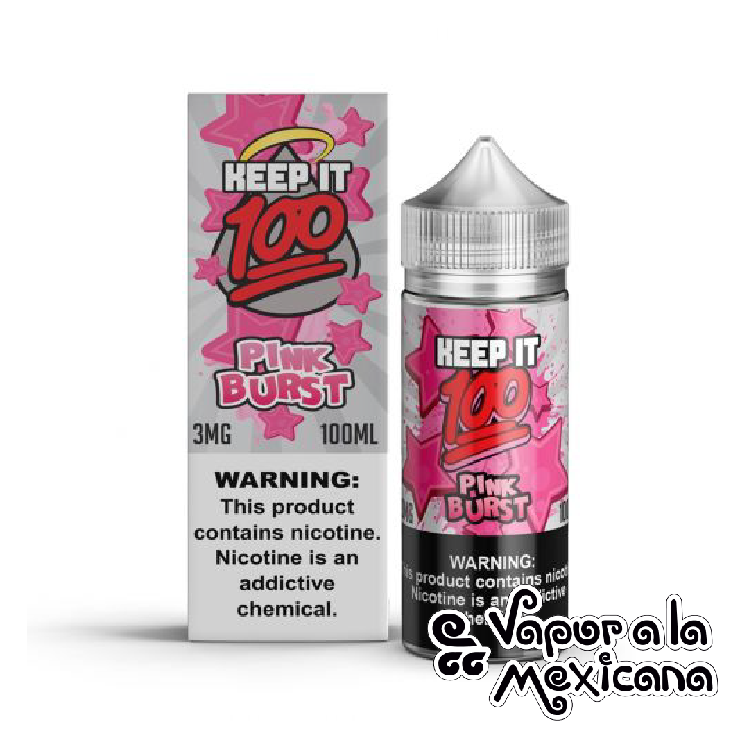 Pink Burst 100ml | Keep it 100
