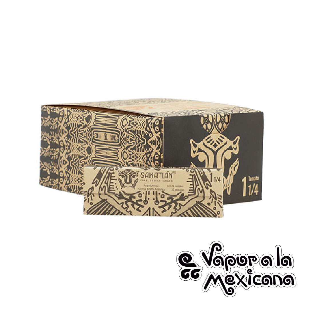 1 1/4 Rolling Paper 100% mexicano (32 papeles) | Sakatlan