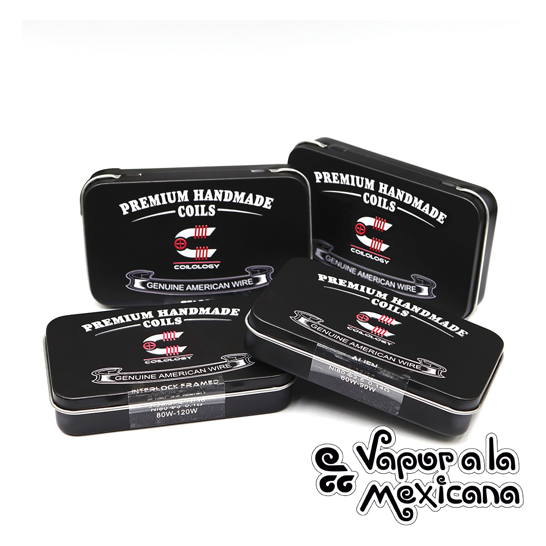 Premium Handmade Coils (Paquete con algodón) | Coilology