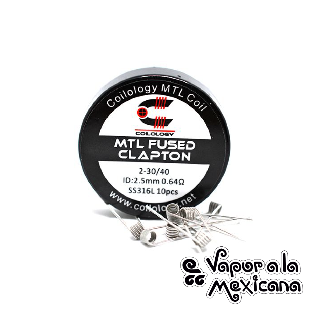 MTL Fused Clapton Coil (10pz) | Coilology