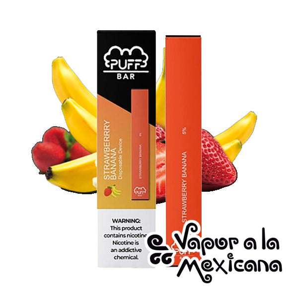 Strawberry Banana 5% Desechable | Puff Bar