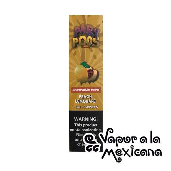 Pary Pod 5% Desechable | Peach Lemonade