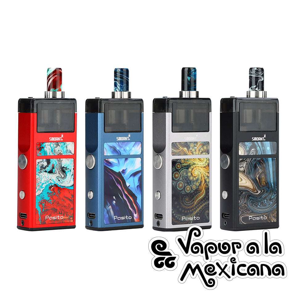 Pasito Pod Kit 1100mAh - Smoant CON RBA INCLUIDA
