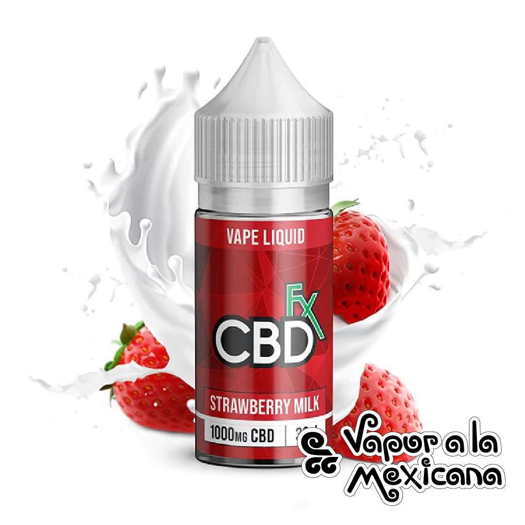 Strawberry Milk CBD Liquid 30ml (500mg) | CBDfx