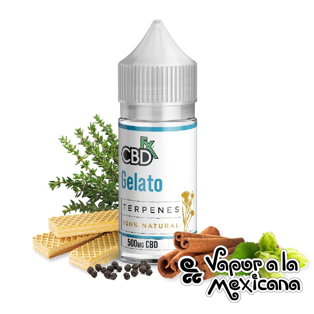 Terpenos Gelato CBD Liquid 30ml (500mg) | CBDfx