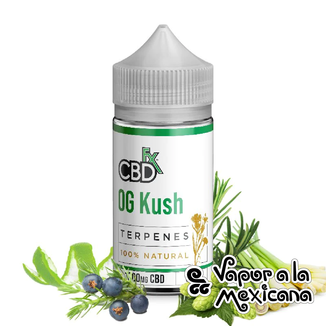 Terpenos OG Kush CBD Liquid 60ml (1000mg) | CBDfx