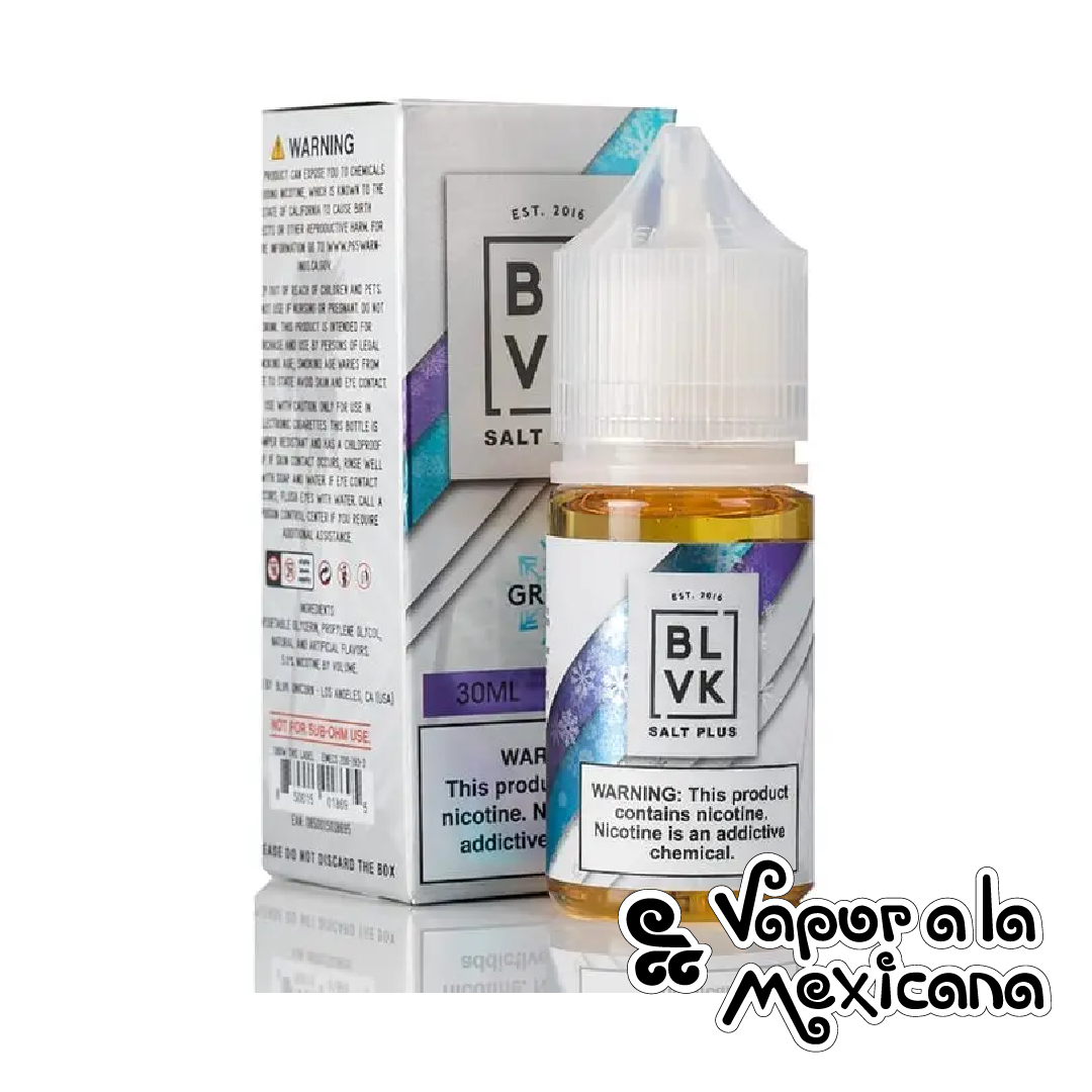 Grape Ice NicSalts 30ml | Blvk