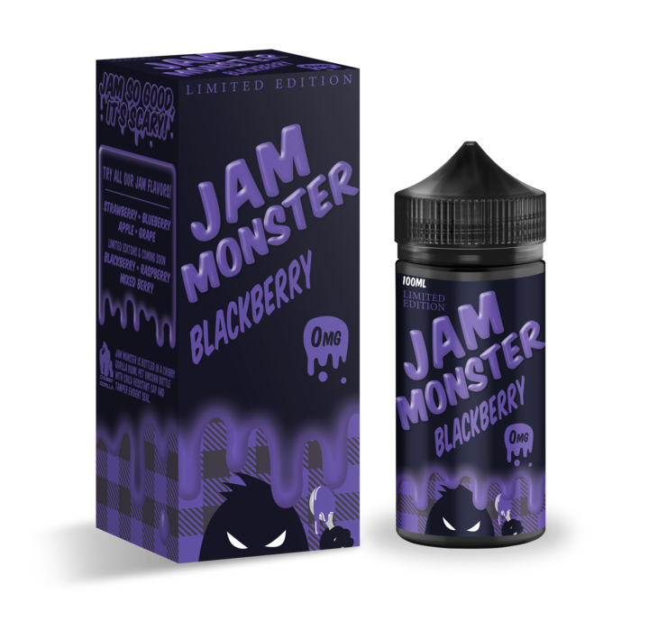 Blackberry eliquid 100ml | Jam Monster