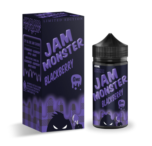 Blackberry eliquid 100ml | Jam Monster