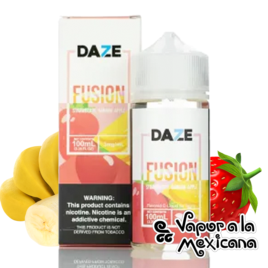 Strawberry Banana Apple 100ml | 7 Daze Fusion
