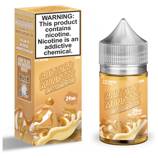 Butterscotch NicSalt 30ml | Custard Monster
