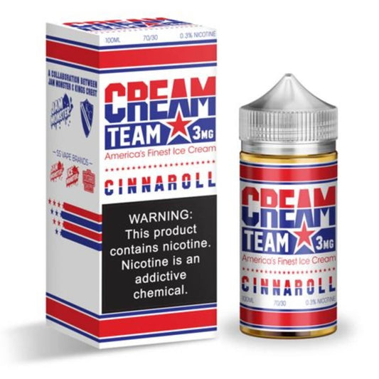 Cinnaroll nicsalt 30ml| Cream Team KC