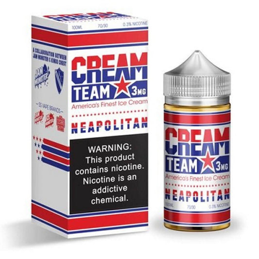 Neapolitan nicsalt 30ml| Cream Team KC