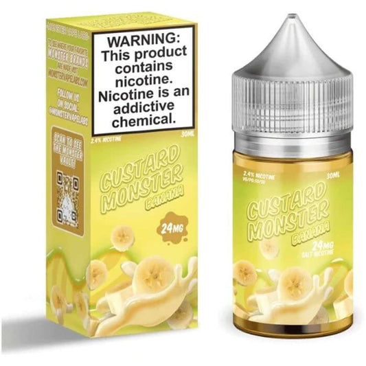 Banana NicSalt 30ml | Custard Monster