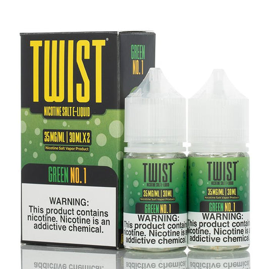 Green No.1 NicSalts 30ml | Twist Salt