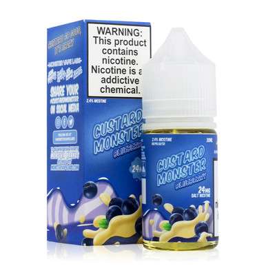 Blueberry NicSalt 30ml | Custard Monster