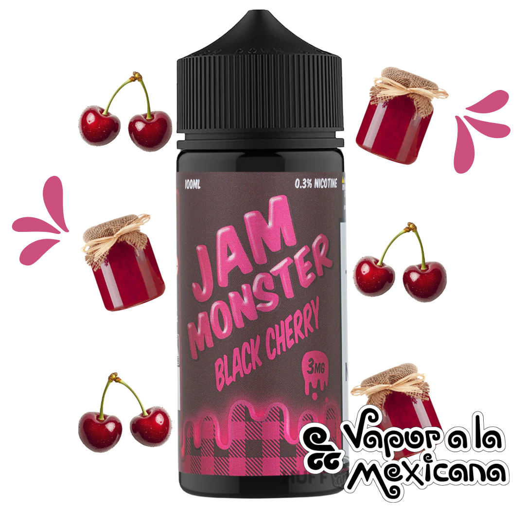 Black Cherry 100ml | Jam Monster