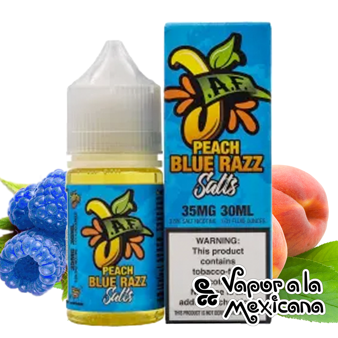 Peach Blue Razz 30ml NicSalts | Juicy AF