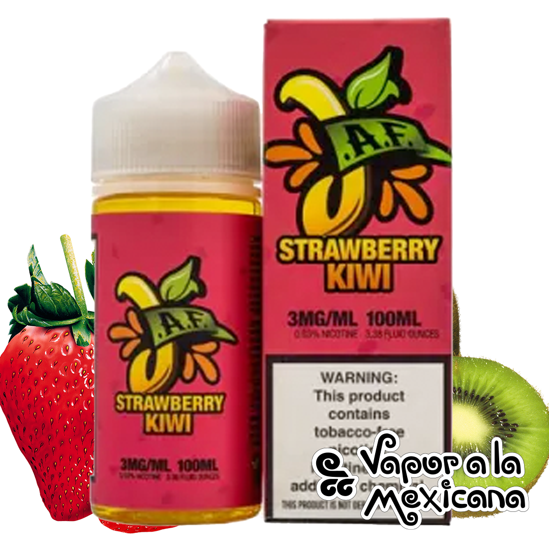 Strawberry Kiwi 100ml E-juice | Juicy AF