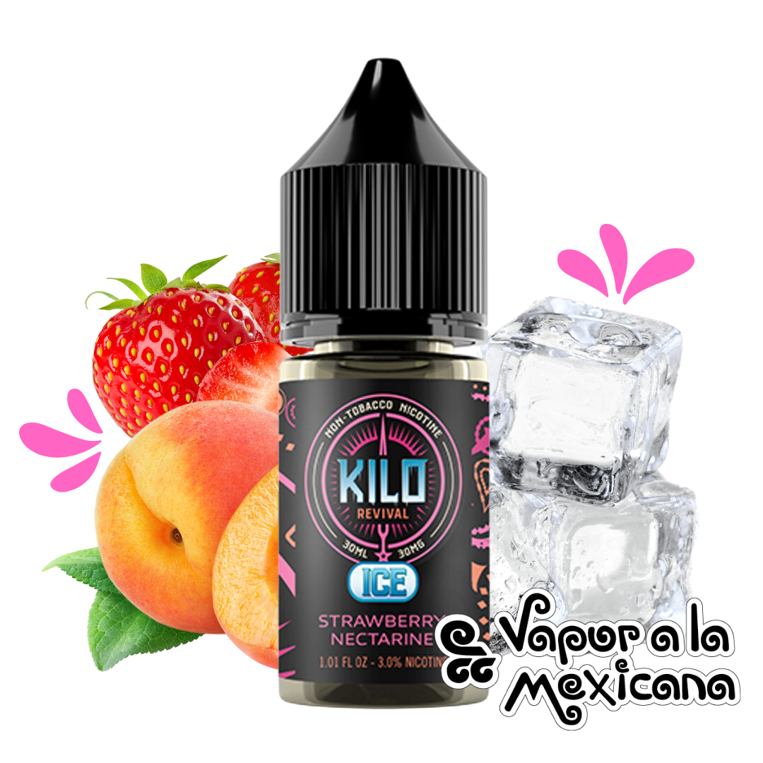 Strawberry Nectarine Ice NicSalts 30ml | Kilo Revival