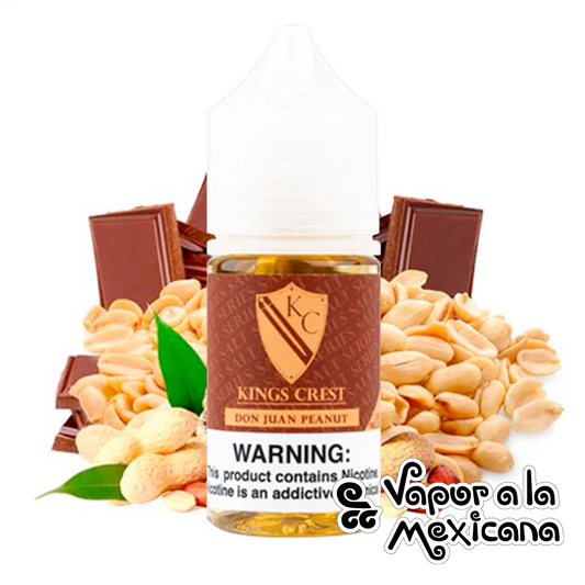 Don Juan Peanut NicSalts 30ml | Kings Crest