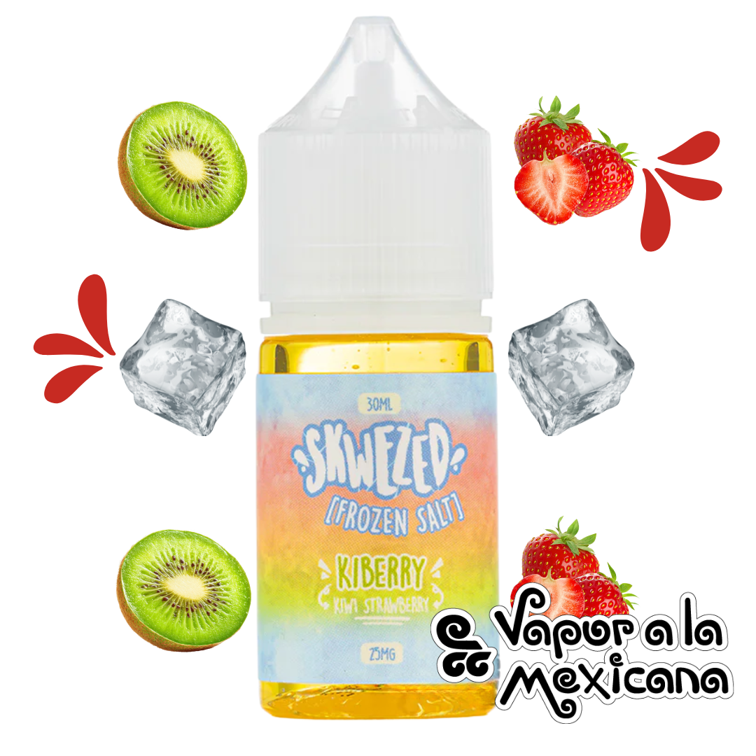 Kiwi Strawberry Frozen (Kiberry) NicSalt 30ml | Skwezed