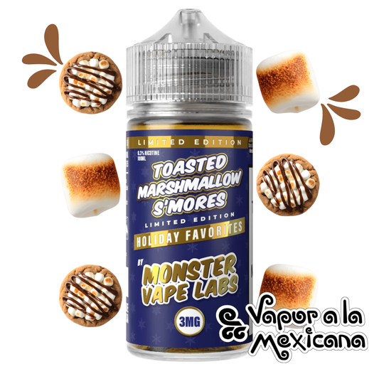 Toasted Marshmallow Smores 100ml | Monster Vape Labs