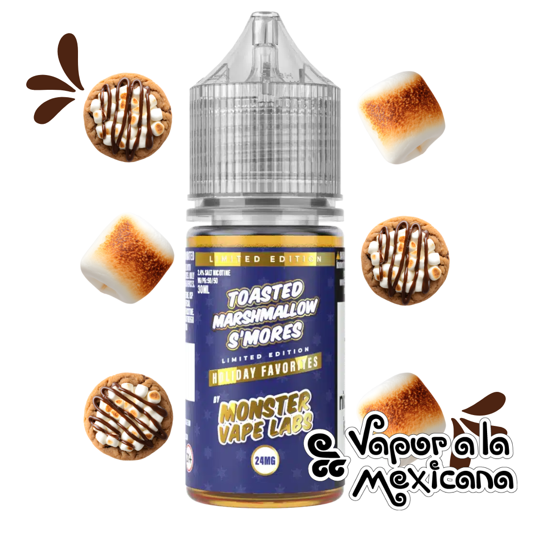 Toasted Marshmallow Smores NicSalts 30ml | Monster Vape Labs