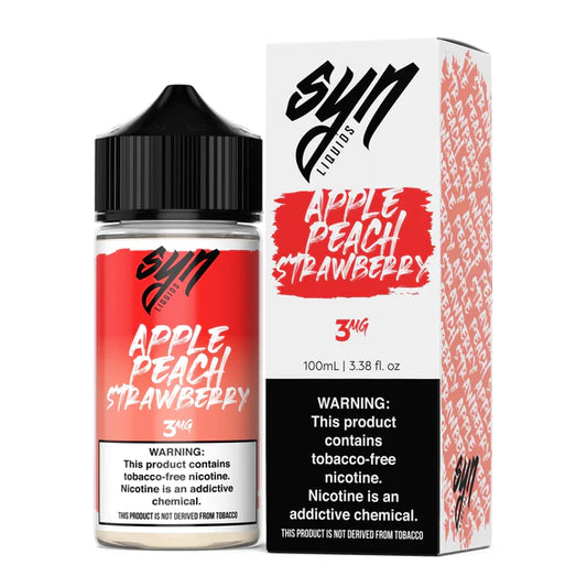 Apple Peach Strawberry 100ml | Syn Liquids