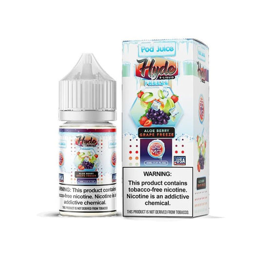 Pod Juice Hyde Freeze eliquid 100ml | Aloe Berry Grape freeze