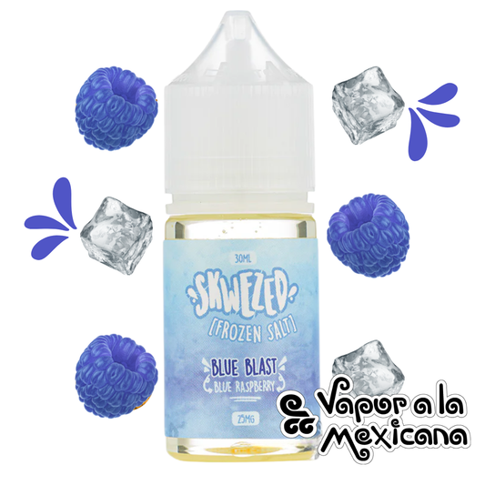 Blue Raspberry Frozen (Blue Blast) NicSalts 30ml | Skwezed