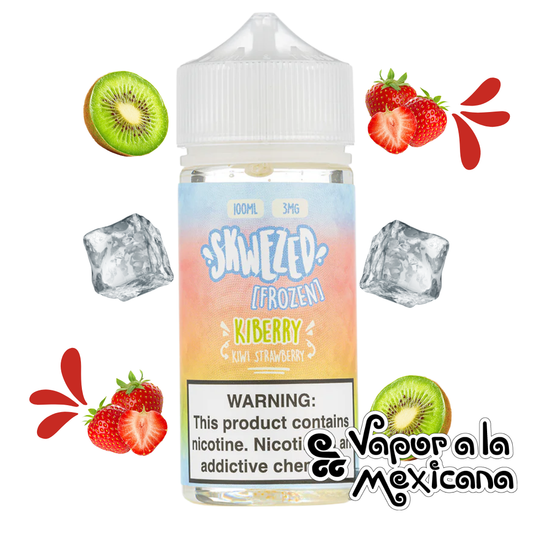 Kiwi Strawberry Frozen (Kiberry) 100ml | Skwezed