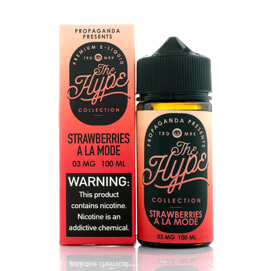 Strawberries A La Mode 100ml | Propaganda The Hype Collection