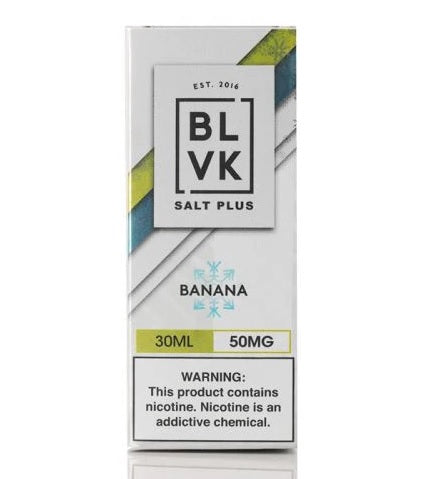 Banana NicSalts 30ml | BLVK Salt plus