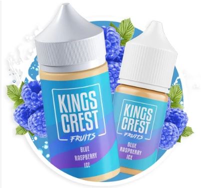 Blue Raspberry ice Nicsalt 30ml | Kings Crest Fruits