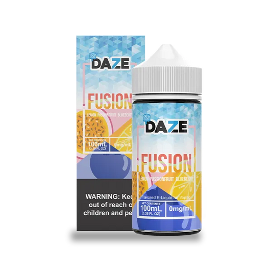 Lemon Passionfruit Blueberry ICED 100ml | 7 Daze Fusion