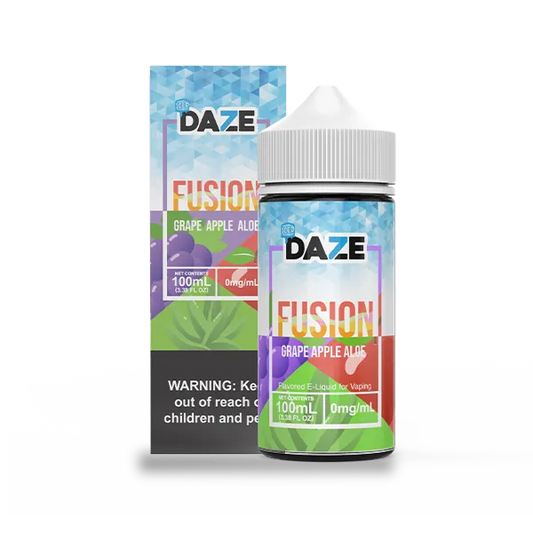 Grape Apple Aloe ICED 100ml | 7 Daze Fusion