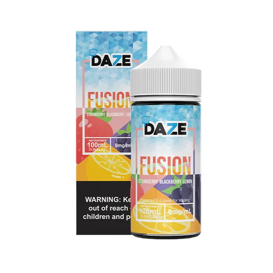 Strawberry Blackberry Lemon ICED 100ml | 7 Daze Fusion