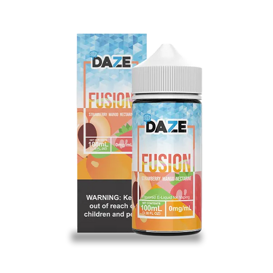 Strawberry Mango Nectarine ICED 100ml | 7 Daze Fusion