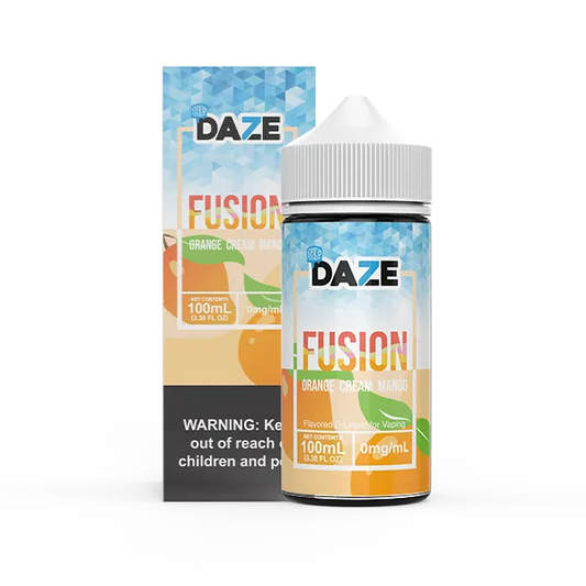 Orange Cream Mango ICED 100ml | 7 Daze Fusion