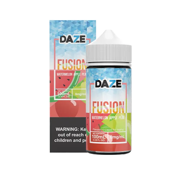 Watermelon Apple Pear ICED 100ml | 7 Daze Fusion